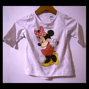 Size 2t Girls Minnie Mouse top